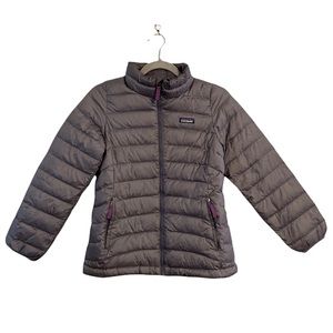 Patagonia Down Sweater Jacket In Pura Purple
